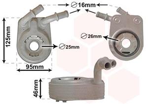 alfaromeo Oliekoeler, motorolie 17003458