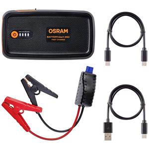OSRAM Snelstartsysteem BATTERYstart 260 OBSL260 Starthulpstroom: 200 A Verpolingsbescherming, Elektronische bescherming, Werklamp