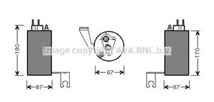 chrysler Droger, airconditioning CRD084