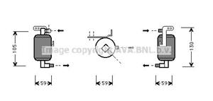 citroen Droger, airconditioning PED195