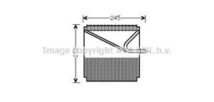 mercedes-benz Verdamper, airconditioning MSV454