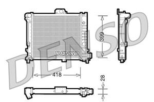 Denso Kühler, Motorkühlung  DRM25004