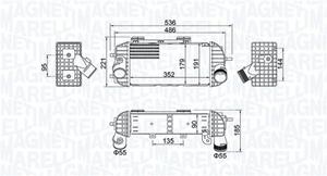 hyundai Intercooler, inlaatluchtkoeler MST576