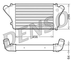 mitsubishi Intercooler DIT45004