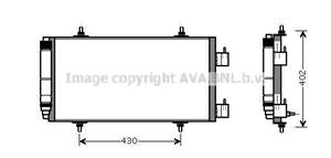 citroen Condensor, airconditioning