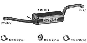 Ernst Mittelschalldämpfer  315159