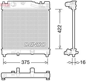 toyota Radiateur DRM50056