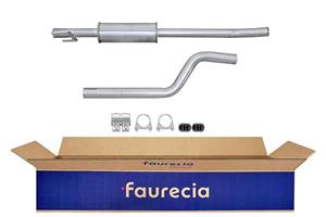 faurecia Vorschalldämpfer Easy2Fit mit Anbauteilen hella für opel astra g (T98)