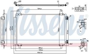 citroen Condensor, airconditioning 941296