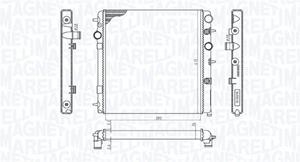 Magneti Marelli Kühler, Motorkühlung  350213198700