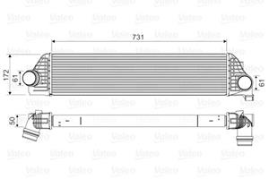 Valeo Ladeluftkühler  818561
