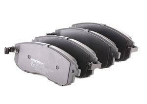 RIDEX Bremsbelagsatz Vorderachse 402B0508 Bremsbeläge,Bremsklötze RENAULT,FIAT,NISSAN,LATITUDE (L70_),Sedici (FY_),JUKE (F15),ALMERA TINO (V10)