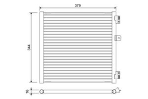 porsche Condensor, airconditioning