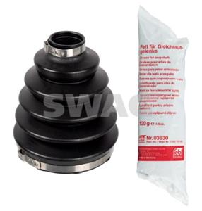 SWAG Achsmanschette VW,AUDI,MERCEDES-BENZ 33 10 1569 A91035023001,2N0498203,2N0498203SK1 7E0498203B,7LA498203ASK1,9103502300SK1,A9103502300