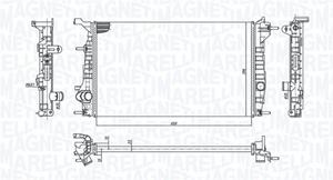 Magneti Marelli Kühler, Motorkühlung  350213199200