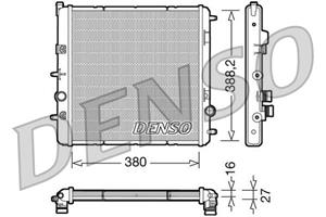 Kühler, Motorkühlung Denso DRM07003