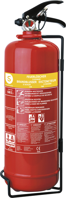 Brandblusser schuim 2liter