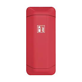 Eichner Brandblusserkast help, kunststof, B 434 x D 225 x H 1028 mm, rood