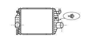 mercedes-benz INTERCOOLER VITO 2.2TD HAND- of AUTOMATISCH GESCHAKELD