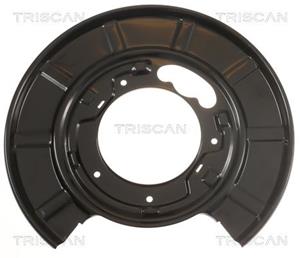 Triscan Spritzblech, Bremsscheibe Hinterachse rechts  8125 23225