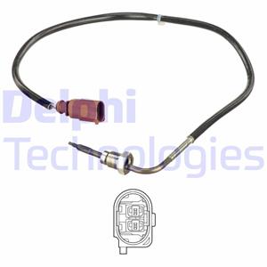 Sensor, Abgastemperatur Delphi TS30154