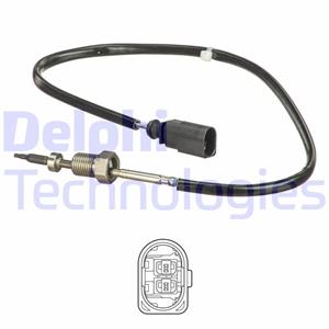 Sensor, Abgastemperatur Delphi TS30168