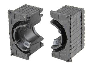 Lagerung, Stabilisator Vorderachse beidseitig unten Lemförder 43681 01