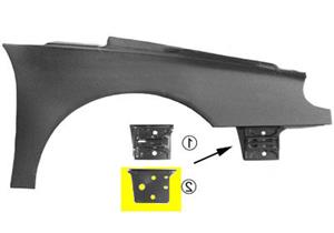 Renault Voorspatbord Rechts 6/98+