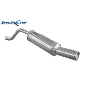 Alfa Romeo 100% RVS Sportuitlaat passend voor  Mito 1.4i 78pk 2013- 1x102mm
