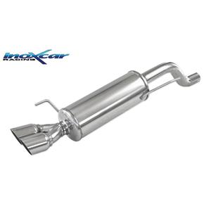 Abarth 100% RVS Sportuitlaat passend voor Fiat Punto EVO 1.4 Turbo MultiAir 165pk 2010- 2x80mm Racing