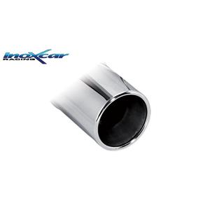 Mini 100% RVS Sportuitlaat passend voor  One Cabrio 1.6 98pk 2013- 1x102mm