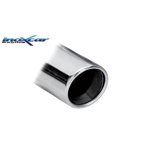 Mini 100% RVS Sportuitlaat passend voor  One R56 1.6 75pk 2010-2011 1x90mm X-Race