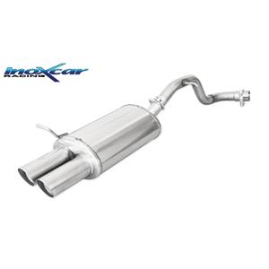 Volkswagen 100% RVS Sportuitlaat passend voor  Golf IV 1.9 TDI 90pk 1997- 2x75mm Racing