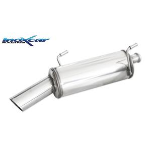 Peugeot 100% RVS Sportuitlaat passend voor  20 1.6 16v XS 110pk 2001-2006 1x90mm Rally