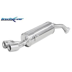 Peugeot 100% RVS Sportuitlaat passend voor  208 1.6T 16v GTI 30TH 208pk 2015- 2x80mm