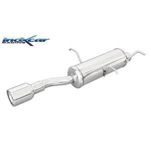 Peugeot 100% RVS Sportuitlaat passend voor  306 2.0 16v Cabrio 133pk 1997- 1x102mm