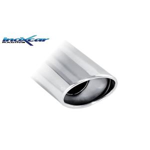 Seat 100% RVS Sportuitlaat passend voor  Ibiza 6K 1.8T 156pk -2002 1x120x80mm