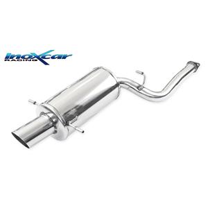 Subaru 100% RVS Sportuitlaat passend voor  Impreza 4WD WRX Turbo 225pk 2003- 1x101mm Rally