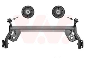 vanwezel Achskörper Hinterachse Van Wezel 8313629