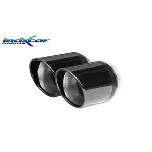 Volkswagen 100% RVS Sportuitlaat passend voor  Golf VII 1.6 TDI 105pk 2015- 2x80mm Racing