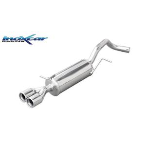 Volkswagen 100% RVS Sportuitlaat passend voor  Polo 6C 1.8 GTI 192pk 2015-2018 2x80mm