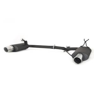 Honda Dubbele Sportuitlaat passend voor  Accord VIII Sedan 2.2D 110kW 2008-2015 90mm