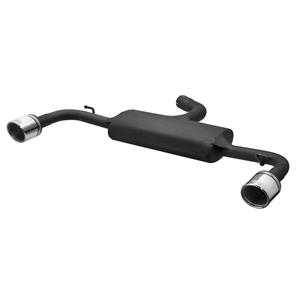 Volkswagen Dubbele Sportuitlaat passend voor  Golf VII HB 3/5-deurs 1.4 TSi 90/103kW 2012- - 1x 90mm