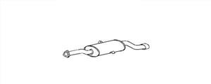 Alfa Romeo Einddemper - Easy2Fit Kit - Set met montagedelen