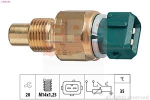 EPS Kühlmitteltemperatursensor PEUGEOT,CITROËN,NISSAN 1.830.548 GTR209,MVK000209EVA,133850 Kühlmittelsensor,Kühlmitteltemperatur-Sensor 250806F905