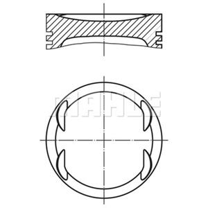 Mahle Zuiger  011 69 01