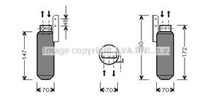 Opel Droger, airconditioning