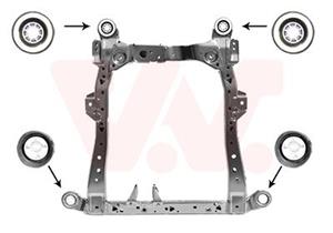 vanwezel VAN WEZEL Achsträger OPEL 3850690 0302147,0302166,13321211 Motorträger,Hilfsrahmen,Hilfsrahmen/Aggregateträger 13338891,13478789,22769032,22769034
