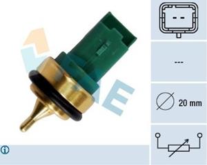 Citroen Temperatuursensor