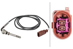 Sensor, Abgastemperatur Hella 6PT 358 181-421
